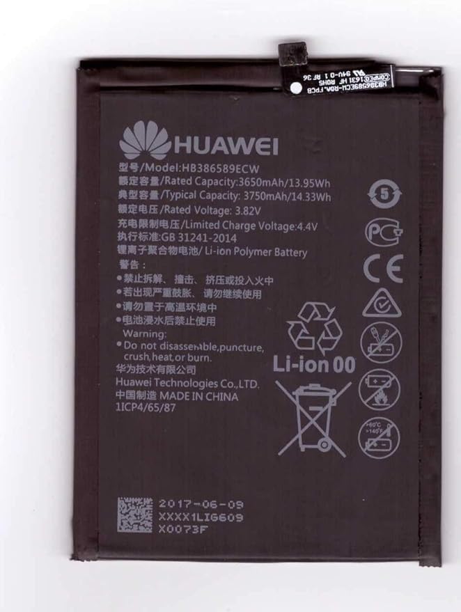 Hb386589ecw аккумулятор huawei