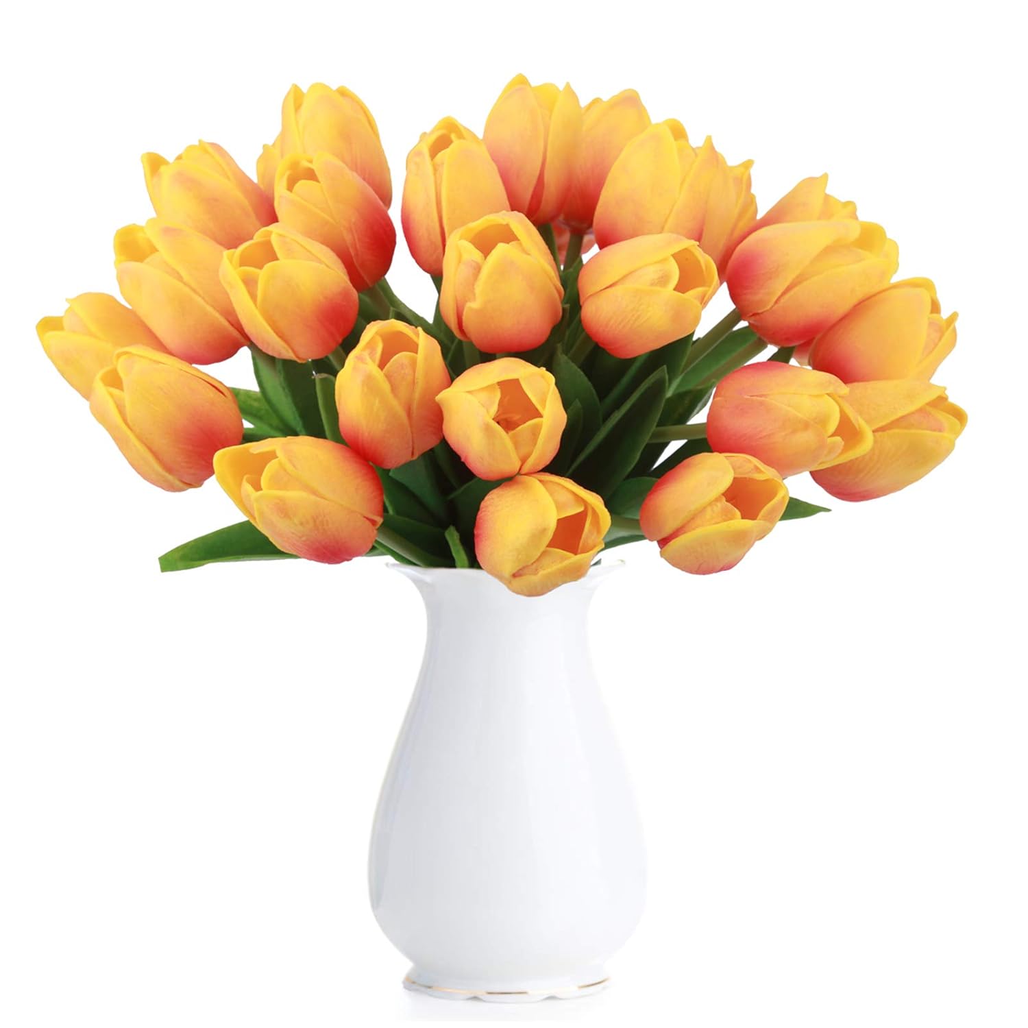 Best Orange Vase Home Decor