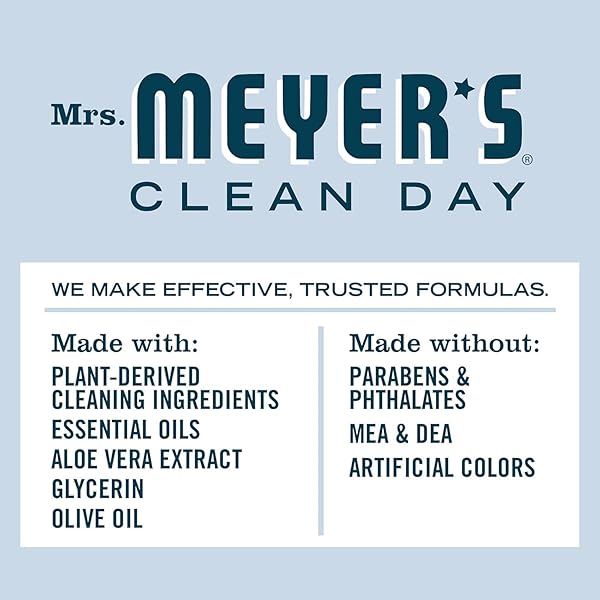 MRS. MEYER’S CLEAN DAY HAND SOAP, SNOWDROP SCENT, 12.5 FL OZ BOTTLE
