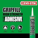 EVO-STIK GripFill Buff 350ml Gap Filling Adhesive Bonds Almost Any Surface view 3