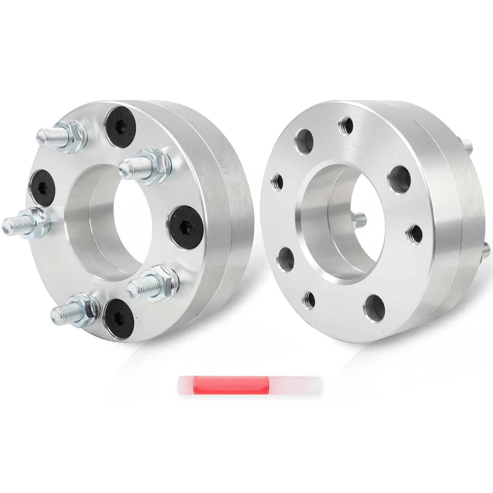 Photo 1 of ECCPP Changes Bolt Pattern from 4x4.5 to 5x4.5 Wheel Adapters 2 inch 4 lug Fit for Acura for CL 1997-1999 for Acura for Legend 1986-1990 with Studs 12x1.5 Centric Bore 72mm-2PCS