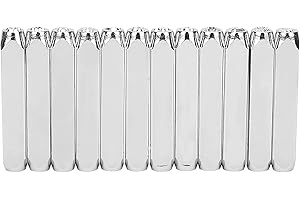 Haofy Metal Craft Stamp Durable 6mm 1/4 Inch Pattern Stamps Punch for Jewelry and Leather Crafting, 12pcs Music Note Skull am