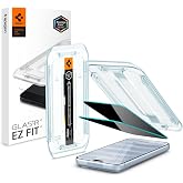 Spigen Privacy Filter Tempered Glass Screen Protector for iPhone 18 Pro | Glas.tR EZ Fit AluminaCore Aluminum-enhanced 10H+ Tempered Glass, Auto-align tray, Original touch, Case-friendly, 2 Pack