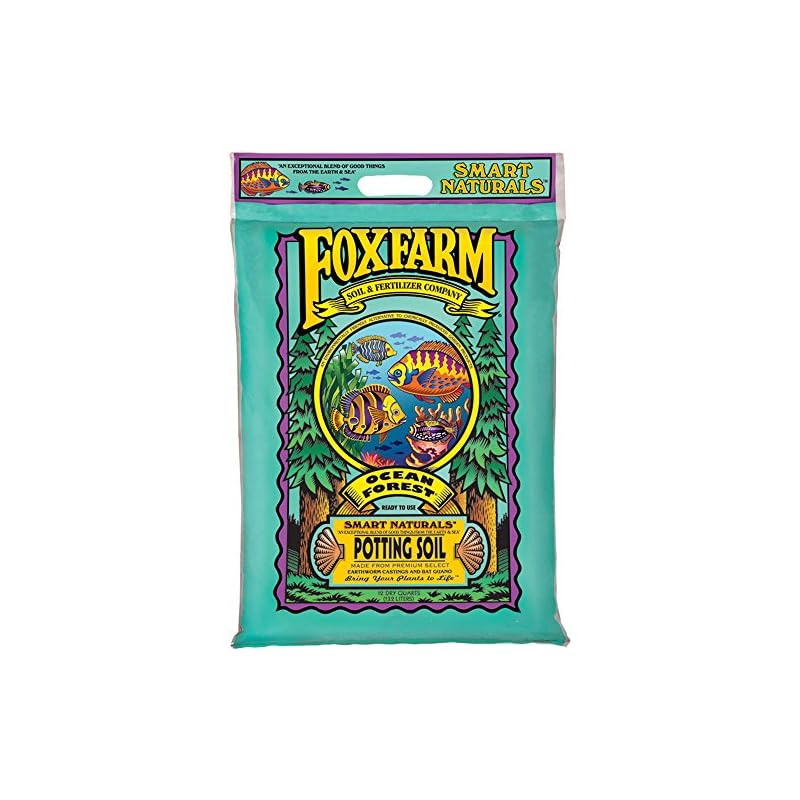 FoxFarm Qt FX14053 Ocean Forest Soil Bag, 12 Quart, Pack of 1, Brown Magic Butter Recipes