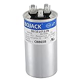 BOJACK 55+15 uF 55/15 MFD ±5% 250V CBB65B Dual Run