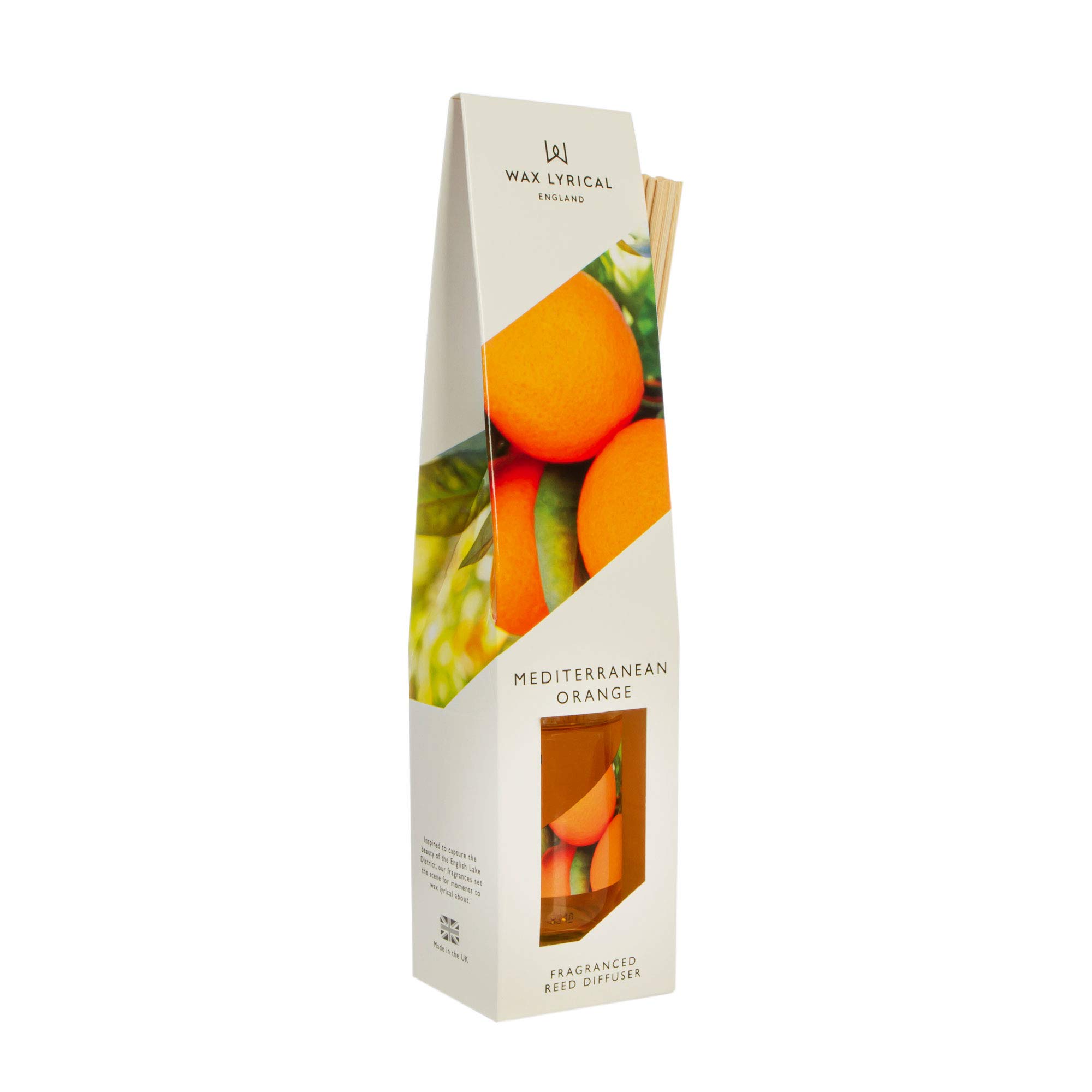 WAX LYRICAL Reed Diffuser 100ml,Mediterranean Orange