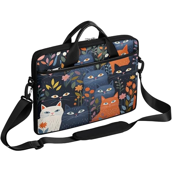Cat Laptop Sleeve For 13-16 Inch Cute Cat Hand Laptop Case