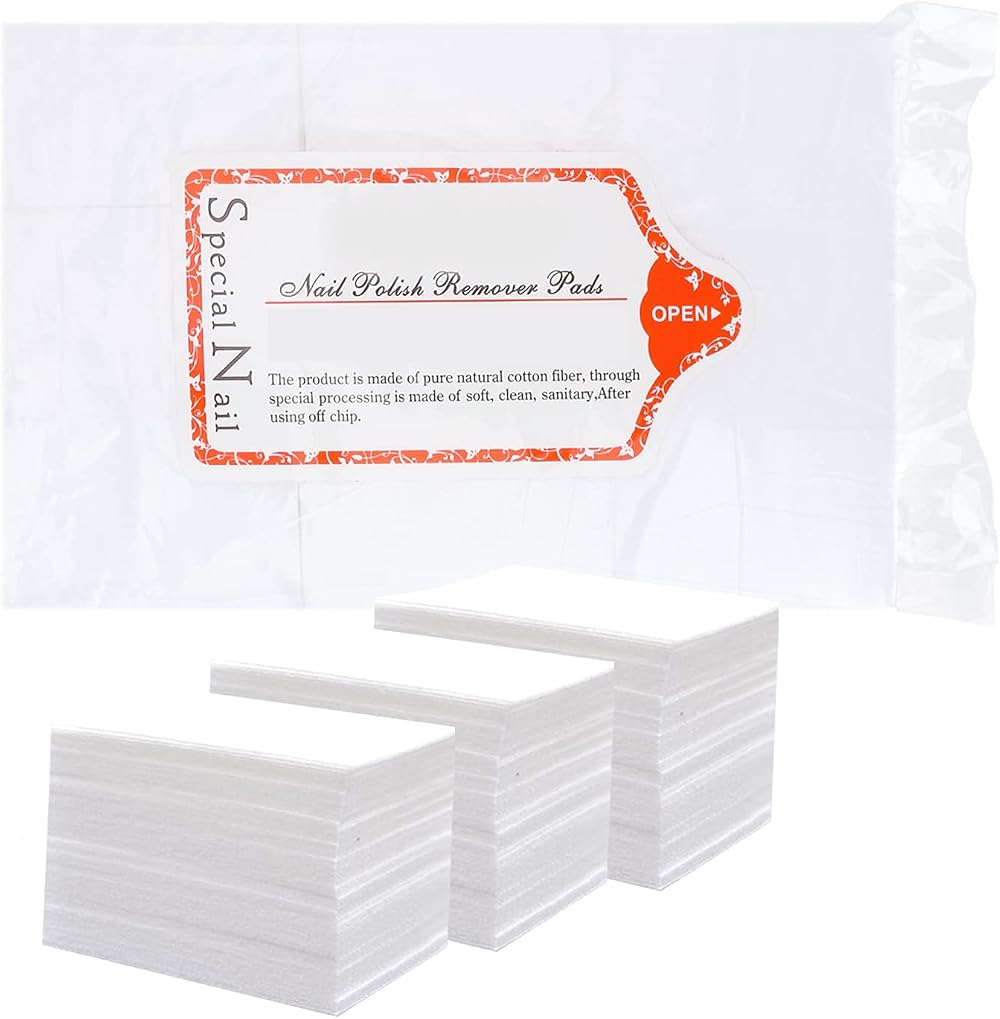 Thboxes 1000 Pcs Lint Free Nail Wipes for Polish Remover Cleaning Eyelash Lip