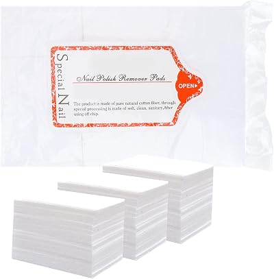 Thboxes 1000 Pcs Lint Free Nail Wipes for Polish Remover Cleaning Eyelash Lip