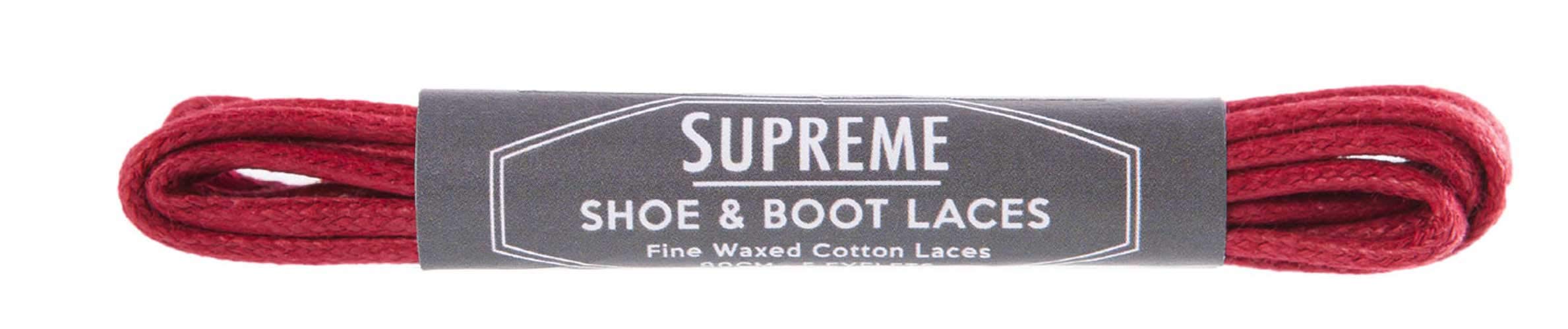 supreme shoe laces