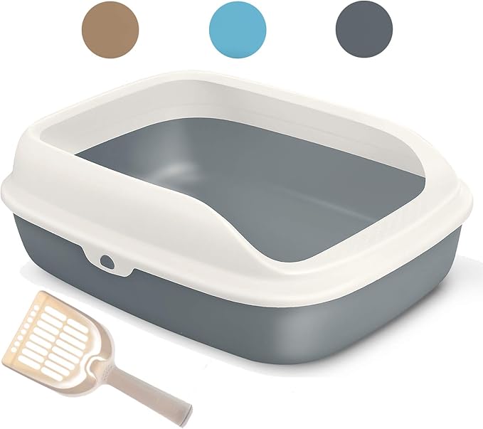 BPS Litière en plastique pour chats et animaux domestiques ...