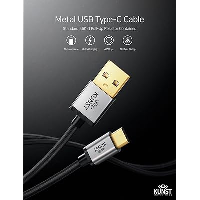 Premium 24-K Gold Plated USB-C Charging Cable for Kuwait Ubuy