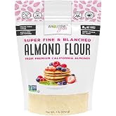 Wholesome Yum Premium Fine Blanched Almond Flour For Baking, Keto, Low Carb | Gluten Free, Keto Friendly All-Purpose Flour Su
