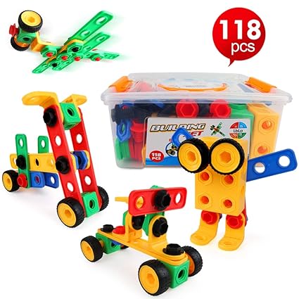 Lbla Stem Building Toys For Boys And Girls Age 3 4 5 6 7 8 9 10 Year Old Stem Learning Toy Kit Educational Construction Engineering Building Blocks