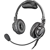 Telex Airman 8+ ANR Headset - Airbus 5-Pin XLR Plug