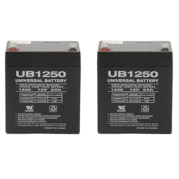 Amazon Com Upg Ub1250 12v 5ah Deer Game Feeder Battery Trail