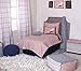 Bacati - Tribal Toddler Bedding Products (3 pc Toddler Sheet Set, Coral/Navy)