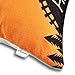 Antner 4 Pack Happy Halloween Throw Pillow Case Square Cushion Cover Bat Pumpkin Witch Spider, 18 X 18 Inch