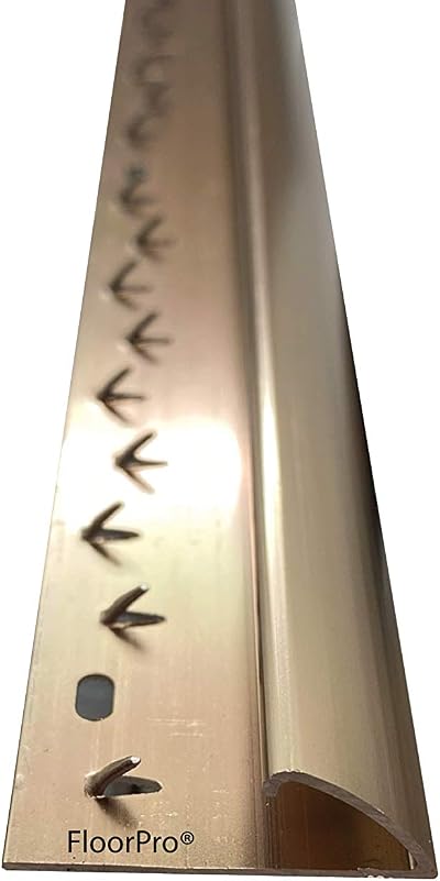 FloorPro Bronze Carpet to Vinyl Lino Doorway Threshold Trim Strip 3ft