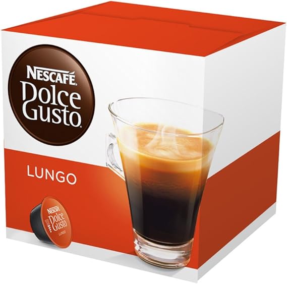 Nescafe Dolce Gusto, Lungo, 16 Cápsulas 