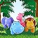 iPlay, iLearn Infant Baby Push Toys, Educational Animals Toy Set(Hippo, Lion, Elephant And Giraffe), Learning Rattles Play Set Gift for Age 1, 2, 3, 4 Year Old Kids, Boys, Girls, Toddler