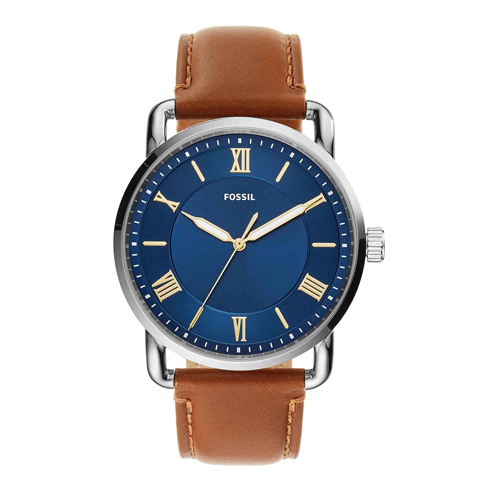 Fossil Copeland 42MM Men's 42MM Brown Stainless Steel Watch, FS5661