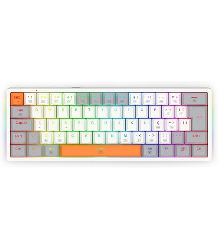 Teclado Mecânico Gamer Spectrum Reloaded Tc602 - Led - Switch Blue