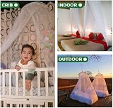 UMKY Mosquito Net for Double Bed - Travel Insect Protection view 7