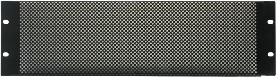 19" Mesh/Vented Rack Blanking Panel/Plate - 1/2/3/4/6U 3U