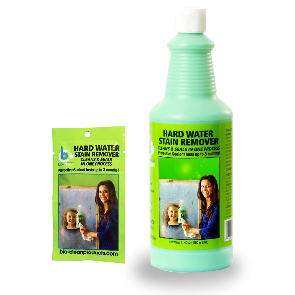 Bio Clean Eco Friendly Hard Water Stain Remover (40oz Large) Our