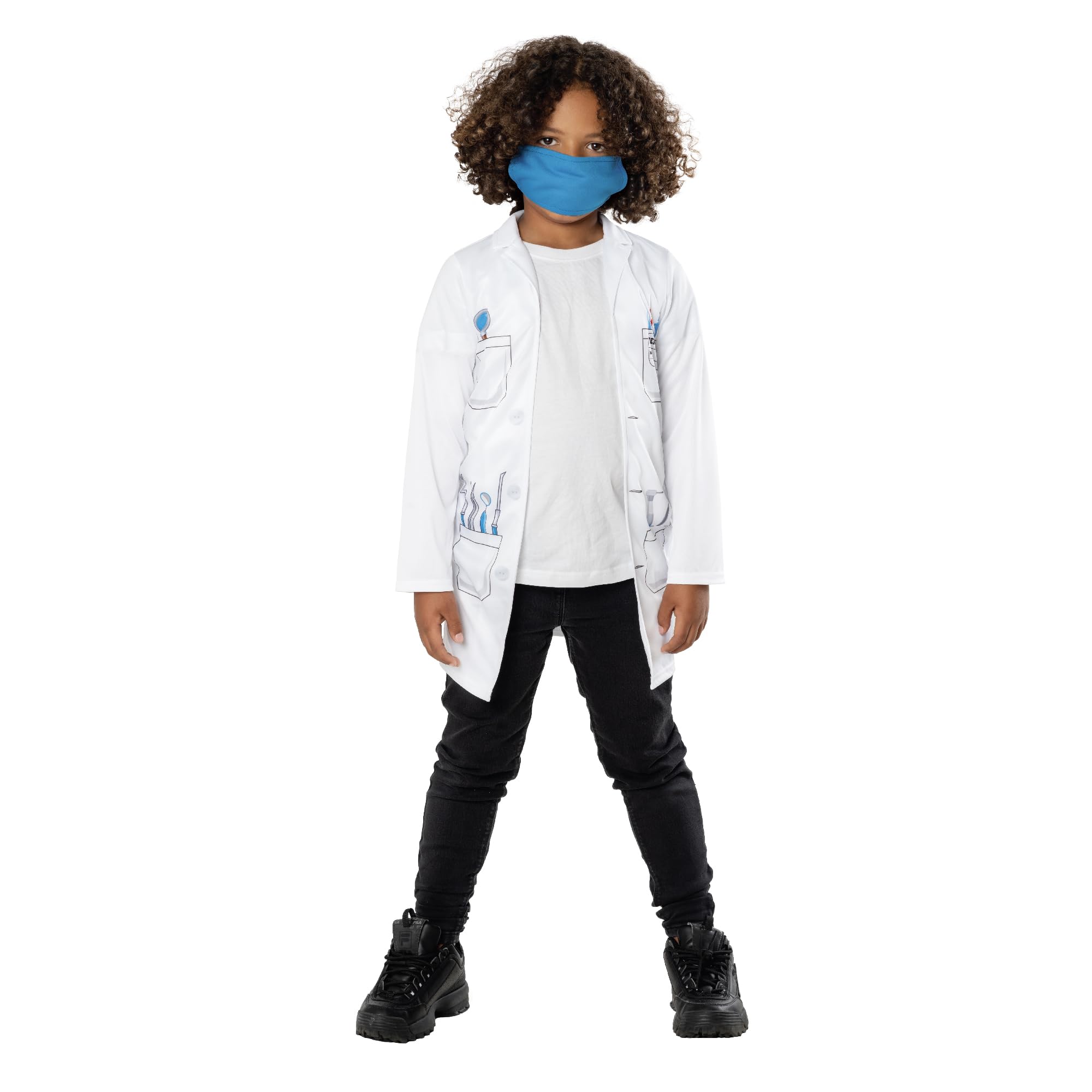 Rubies 301745XXS000 Dentist Kids Fancy Dress, Boys, Girls, Multi, 3-4 Years Halloween