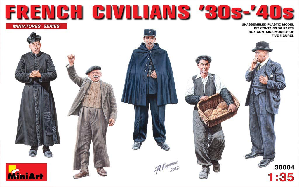 Miniart 1:35 - French Civilians 30s-40s