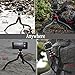Qualmond Universal Flexible Tripod: Phone, Camera, Gopro Tripod Adapters For Iphone, DSLR, Smartphone-Sturdy,C.Bag,Lightweight, Handy Tripod Stand w/Bluetooth Remote Control-Octopus Style, Black&Red