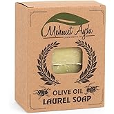 Olive Oil Soap Bar - Include Laurel oil 100% Pure Natural & Artisan Crafted Quality, Organic and Vegan. Full Body Soap for Women and Men. 6 Pack (35.3 oz) Y
