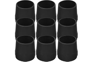 Vaguelly 9pcs Rubber Foot Pads for Guitar Stand and Microphone Stand Non-slip Leg Protectors for Maximum