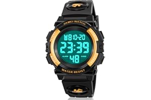 Dodosky LED Digital Waterproof Watch for Kids - Kids Gifts