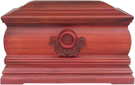 Amazon Co Jp 木彫り アダルト 骨壷 禅仏教ツール 彫刻 の 棺桶 ベッド 人間の灰の記念壺火葬骨壺 永遠のメモリーボックスメモリアル 11 8x7 9x7 5インチ 360ポンドまで大人の大型フィットの名残り 葬儀 火葬 骨壺yydd ホーム キッチン