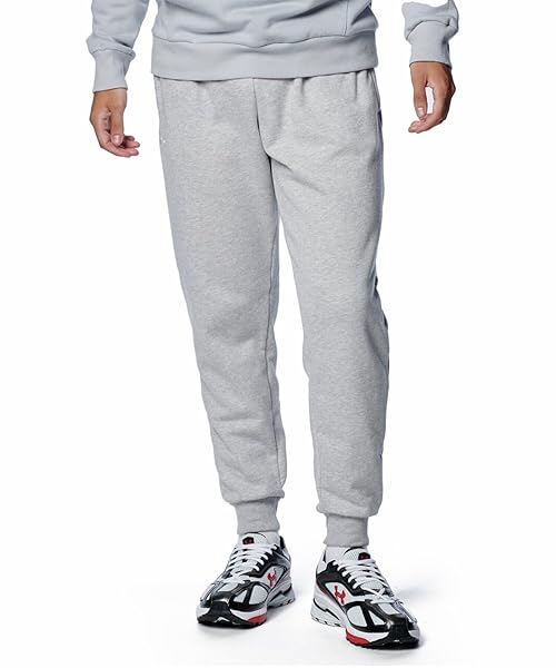 Under Armour Men's Rival Fleece Joggers, (011) Mod Gray Light Heather / / White, X-Large Tall