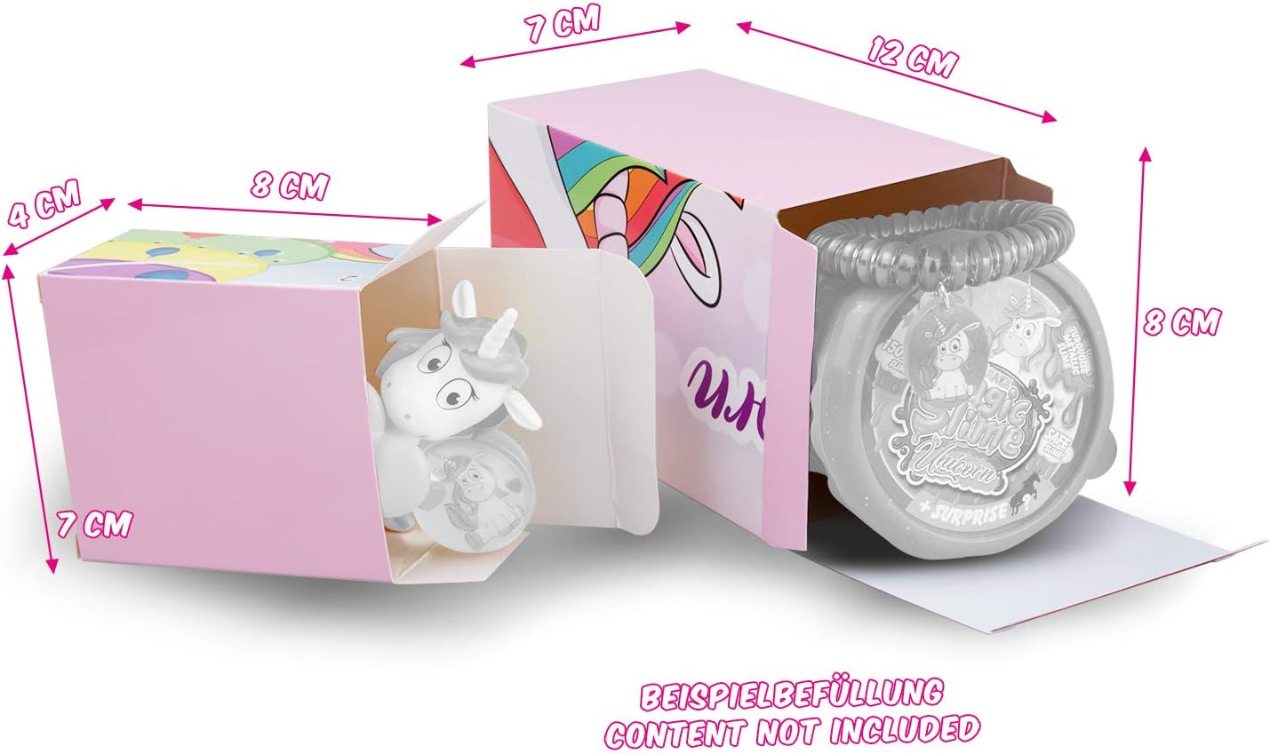 CRAZE 25321 advent christmas calendar 2020 UNICORN create your own toys calendar for girls DIY, Colorful - Image 4