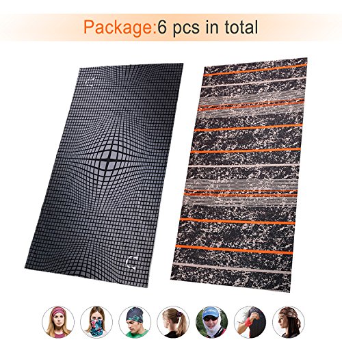 image for JOEYOUNG Headwear, Bandana, Neck Gaiter, Head Wrap, Headband for Men a