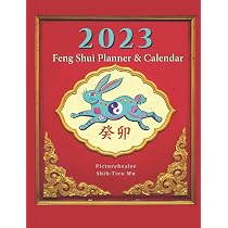Amazon.com: 2023 Feng Shui Planner and Calendar: Year of the Rabbit: Wu,  Shih-Tien: Books