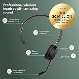 Jabra Evolve 65 TE Wireless Mono Headset with Mic Dual Device USB-A BT 16h view 2