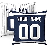 Throw Pillow New York Personalized Custom Any Name and Number for Men Women Boy Gift