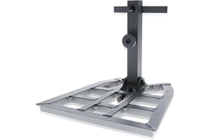 Hawk Full Platform Stand w/ Silent Strap Attachment for Deer Hunting, Helium Hammock Apex, Black - Adjustable Climbing Tree Stand Accessory and Equipment for Shooting