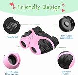 EUTOYZ 8X Kids Binoculars Outdoor Toy Pink for Children view 6