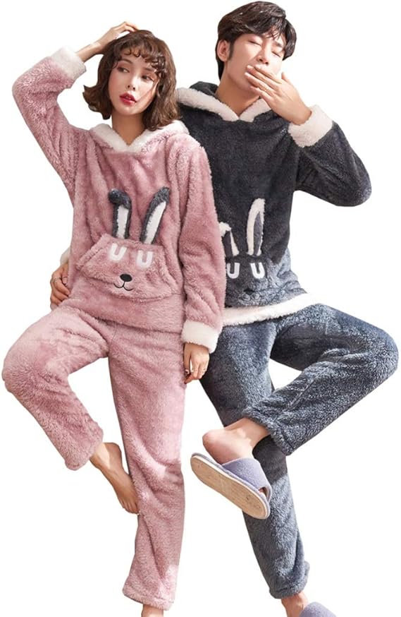 Amazon Co Jp パジャマ ペアルック メンズ レディース 冬 もこもこ ルームウェア うさぎ柄 かわいい 帽子付き 部屋着 フランネル 厚手 暖かい 肌触り良い 1着 服 ファッション小物 Amazon Co Jp パジャマ ペアルック メンズ レディース 冬 もこもこ ルームウェア うさぎ柄 かわいい 帽子付き 部屋着 フランネル 厚手 暖かい 肌触り良い 1着 服 ファッション小物