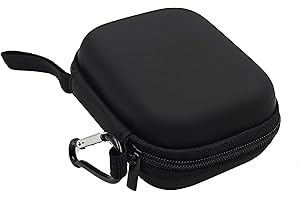 LeoTube Premium Breathalyzer Carrying Case for BACtrack C6/C8/Go/Mobile/Keychain Breathalyzers(Case Only, Black)
