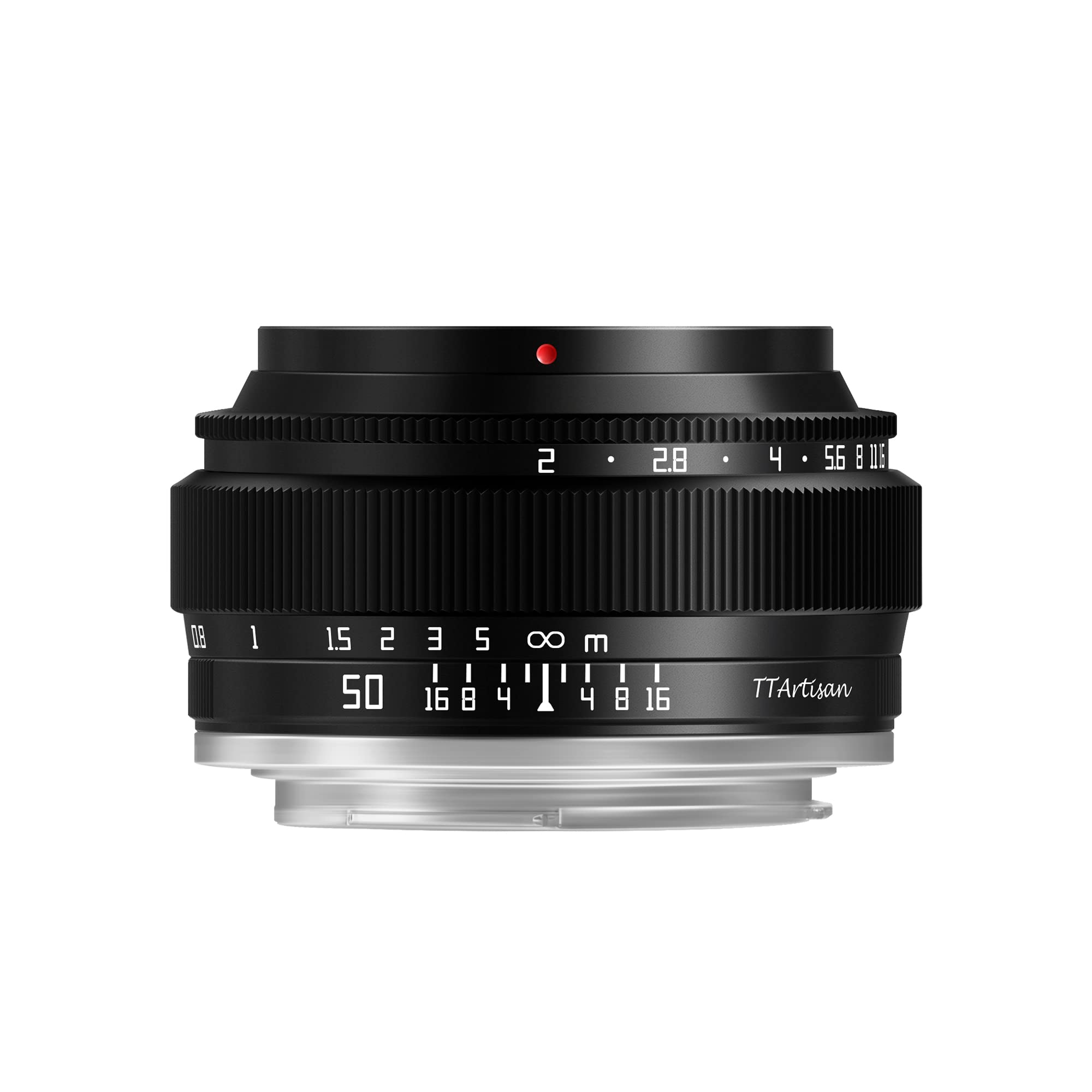 TTArtisan 50mm F2 Metal Bodied Lens Compatible with Fuji X Mount (Full Frame) - Black — image 1