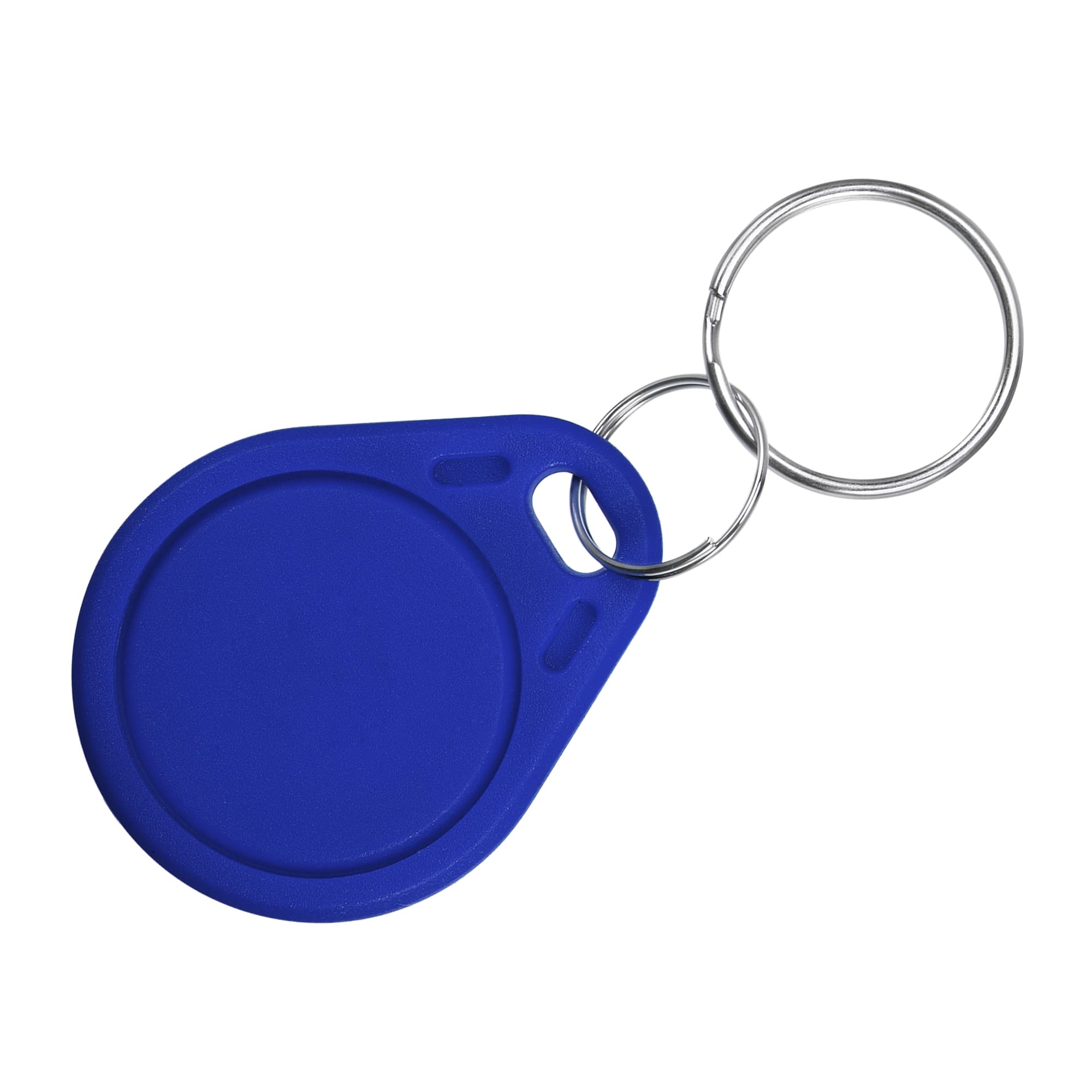 sourcing map IC Card UID Key Fobs RFID Proximity 13.56MHz Rewritable Smart Token Tag for Entry Access Control System Blue 10 Pack