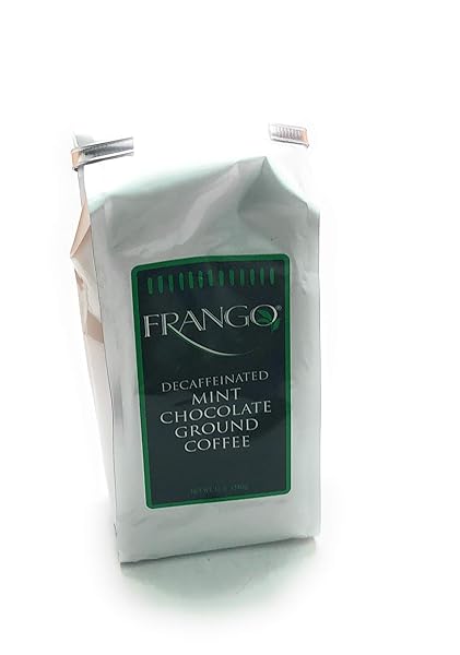 FRANGO DECAFFEINATED MINT CHOCOLATE GROUND COFFEE 12 OZ